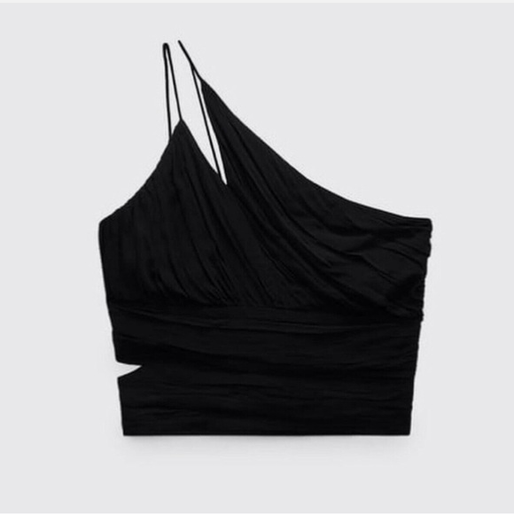 Zara Tops - ZARA asymmetrical top